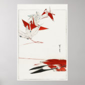 Bird Origami Poster (Vorne)