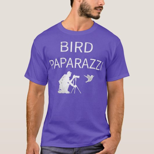 Bird Paparazzi  Bird Photography Camera  Bird T-Shirt (Vorderseite)