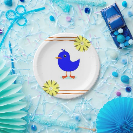 Bird Pappteller (Party)