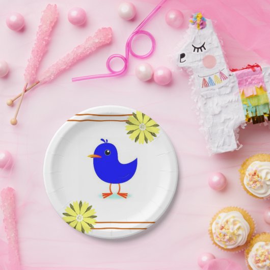 Bird Pappteller (Party)