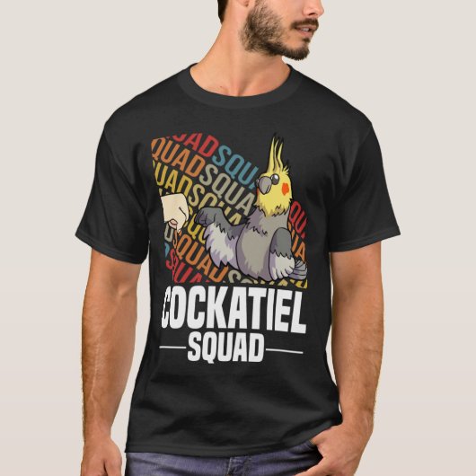 Bird Parrot Cockatiel  1 T-Shirt (Vorderseite)