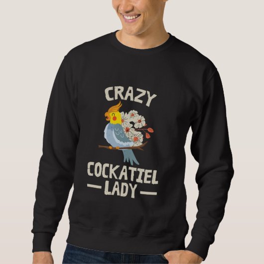 Bird Parrot Cockatiel 2 Sweatshirt (Vorderseite)