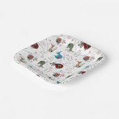 Bird-Party-Plate getweetet Pappteller (Gewinkelt)