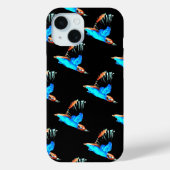 Bird Pattern Kingfish Case-Mate iPhone Hülle (Rückseite)
