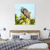 Bird Perfect 35.70 x 37 gesteppte Canvas Print Leinwanddruck (Insitu (Schlafzimmer))