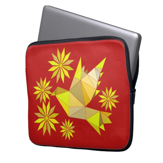 BIRD PET LIEBE GIFT LAPTOPSCHUTZHÜLLE (Vorderseite Links)