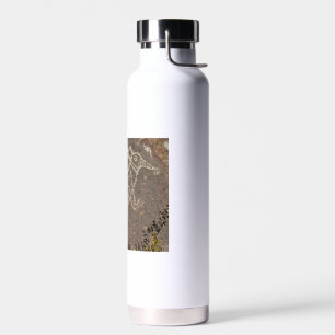 Bird Petroglyph Wasserflasche Trinkflasche