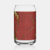 Bird & Pflanze Janpanese Ornamentik Dosenglas (Links)