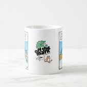 Bird pooping flowers kaffeetasse (Mittel)