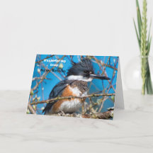 Bird-Pose-Geburtstagskarte markieren