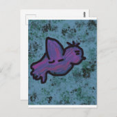 Bird Postkarte (Vorne/Hinten)