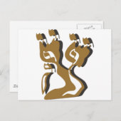 Bird Postkarte (Vorne/Hinten)