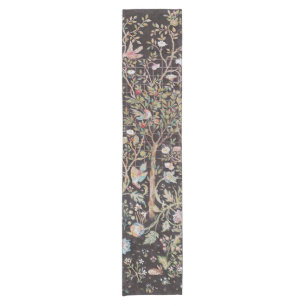 Bird & Rabbit im Blumengarten, William Morris Kurzer Tischläufer