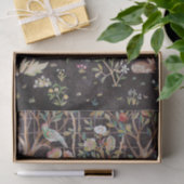 Bird & Rabbit im Blumengarten, William Morris Seidenpapier (Geschenk)