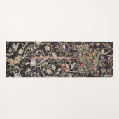 Bird & Rabbit im Blumengarten, William Morris Yogamatte (Vorderseite (Horizontal))