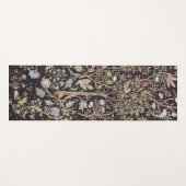 Bird & Rabbit im Blumengarten, William Morris Yogamatte (Vorderseite (Horizontal))