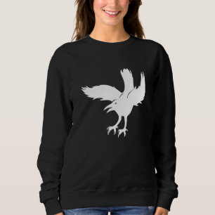Bird Raven Flying Sweatshirt