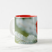 Bird red_iphone zweifarbige tasse (Vorderseite Links)