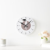 Bird Runde Wanduhr (Zuhause)