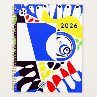 Bird’s Nest - Royal Blue White Planer