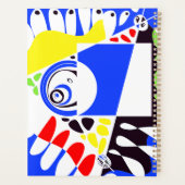 Bird’s Nest - Royal Blue White Planer (Rückseite)