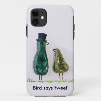 Bird sagt "tweet" iPhone 11 hülle