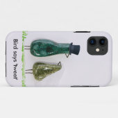 Bird sagt "tweet" Case-Mate iPhone hülle (Rückseite (Horizontal))