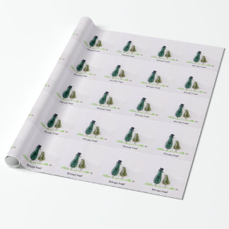 Bird sagt "tweet" geschenkpapier