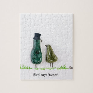 Bird sagt "tweet" puzzle