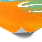 Bird Seed Poster Wand - Funny Bird (Ecke)