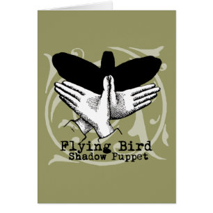 Bird Shadow Puppet Hand Vintag