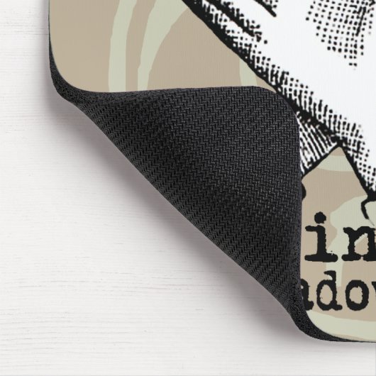 Bird Shadow Puppet Hand Vintag Mousepad (Ecke)