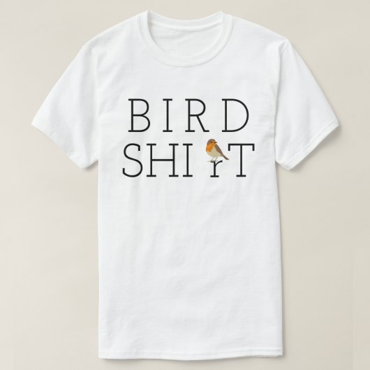 Bird Shirt Robin (Design vorne)
