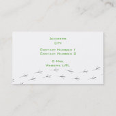 Bird Shop Visitenkarte (Rückseite)