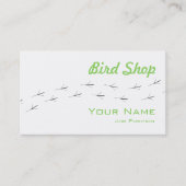 Bird Shop Visitenkarte (Vorderseite)