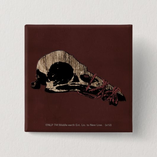 Bird Skull Button (Vorderseite)