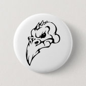 Bird Skull Button (Vorderseite)
