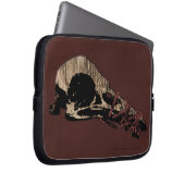 Bird Skull Laptopschutzhülle (Vorne Rechts)