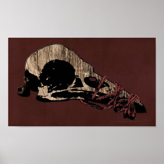 Bird Skull Poster (Vorne)