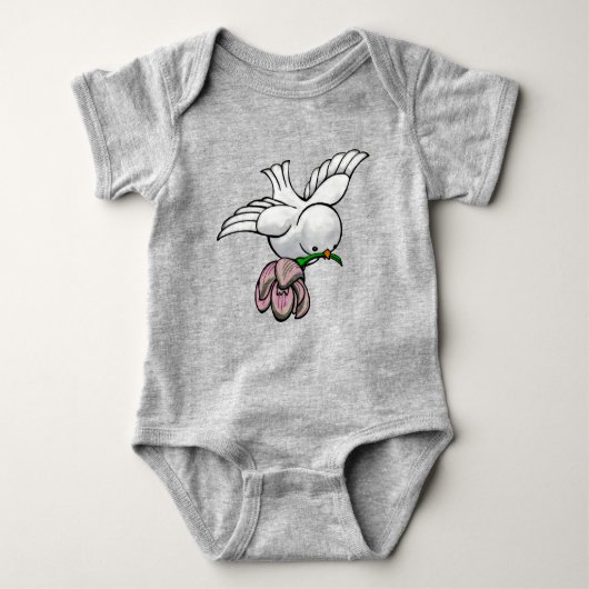Bird Song Baby Strampler (Vorderseite)