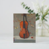 Bird Song Postkarte (Stehend Vorderseite)