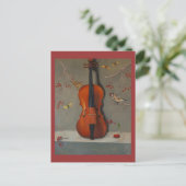Bird Song Postkarte (Stehend Vorderseite)