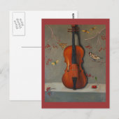 Bird Song Postkarte (Vorne/Hinten)
