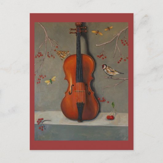 Bird Song Postkarte (Vorderseite)