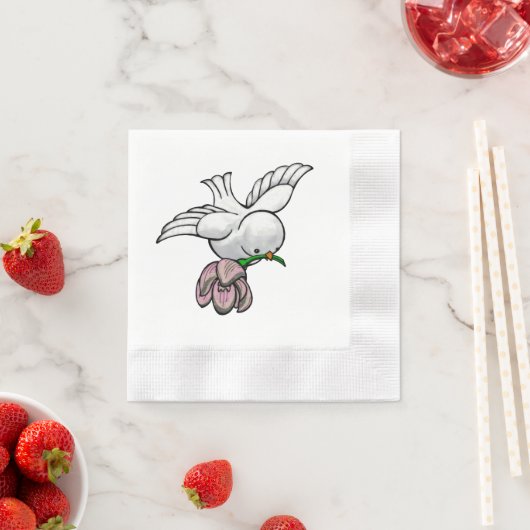 Bird Song Serviette (Beispiel)