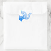 Bird Square Sticker (Tasche)
