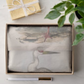 Bird Stork Ephemera Decoupage Seidenpapier (Geschenk)