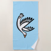 Bird Strandtuch (Vorderseite)