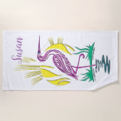 Bird Strandtuch (Vorderseite)