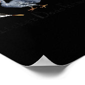 Bird Subtile Flicker Dodo Titmouse Poster (Ecke)